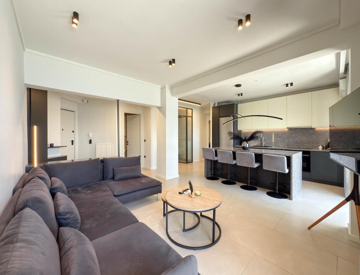 Luxury Sea View Retreat Apartment Thessaloníki Luaran gambar