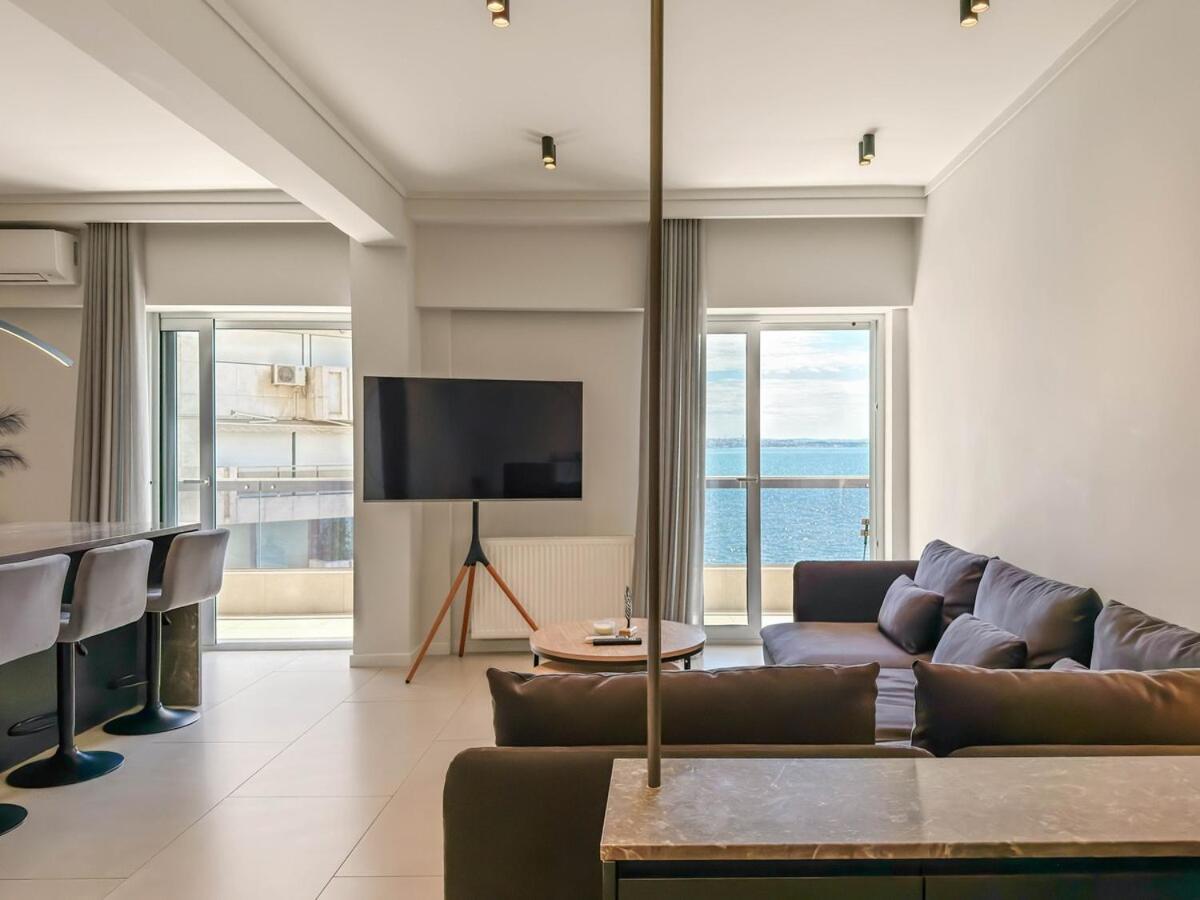 Luxury Sea View Retreat Apartment Thessaloníki Luaran gambar
