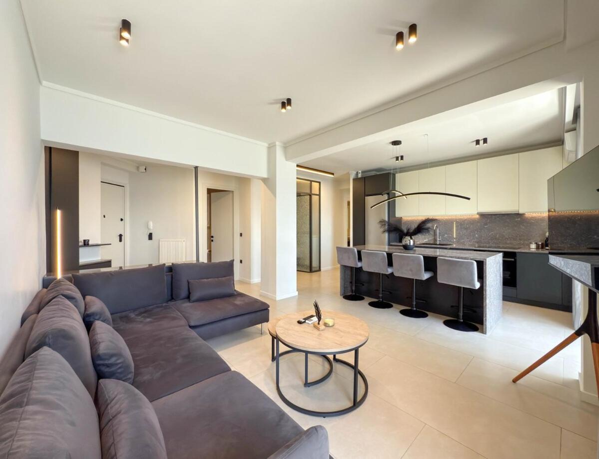 Luxury Sea View Retreat Apartment Thessaloníki Luaran gambar